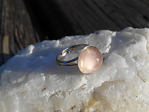 Prstene - ring with rosa-ruženín-prsteň- - 13834407_