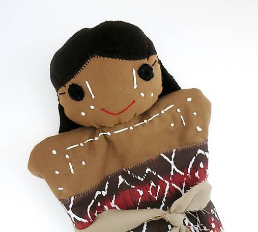 Maňuška aborigénske dievča/ mládenec (dievčatko Allyra)