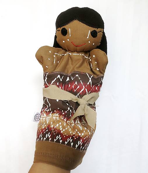 Maňuška aborigénske dievča/ mládenec (dievčatko Allyra)