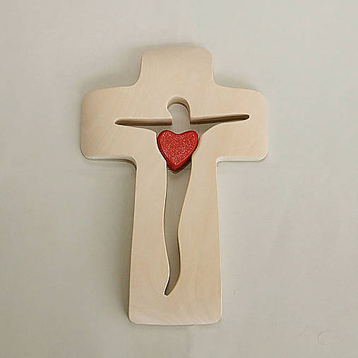Svadobný krížik 02 21x14 cm