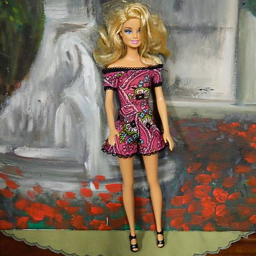  - Plesové  Barbie šaty (Šatové nohavice) - 13836988_