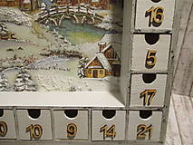 Dekorácie - Adventný kalendár - 13839837_