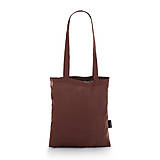 Nákupné tašky - Ľanová taška Hnedá Tom Linen - 13843532_