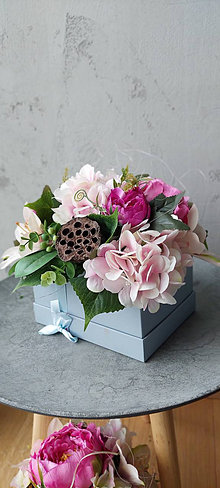 Dekorácie - Kvetinový box (11) - 13842714_