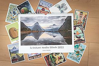 Papiernictvo - Kalendár 2022 - Za krásami Nového Zélandu - 13840781_