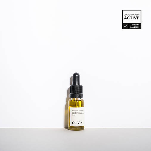 Pleťový olej s prírodnou alternatívou retinolu "OLIVÍN"