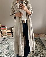 Šaty - Dámske ľanové šaty SCARLETT - 13847970_
