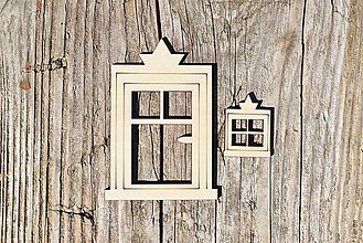 Dekorácie - ...okná a dvere (11/ okno 3*4cm-10ks) - 13851504_