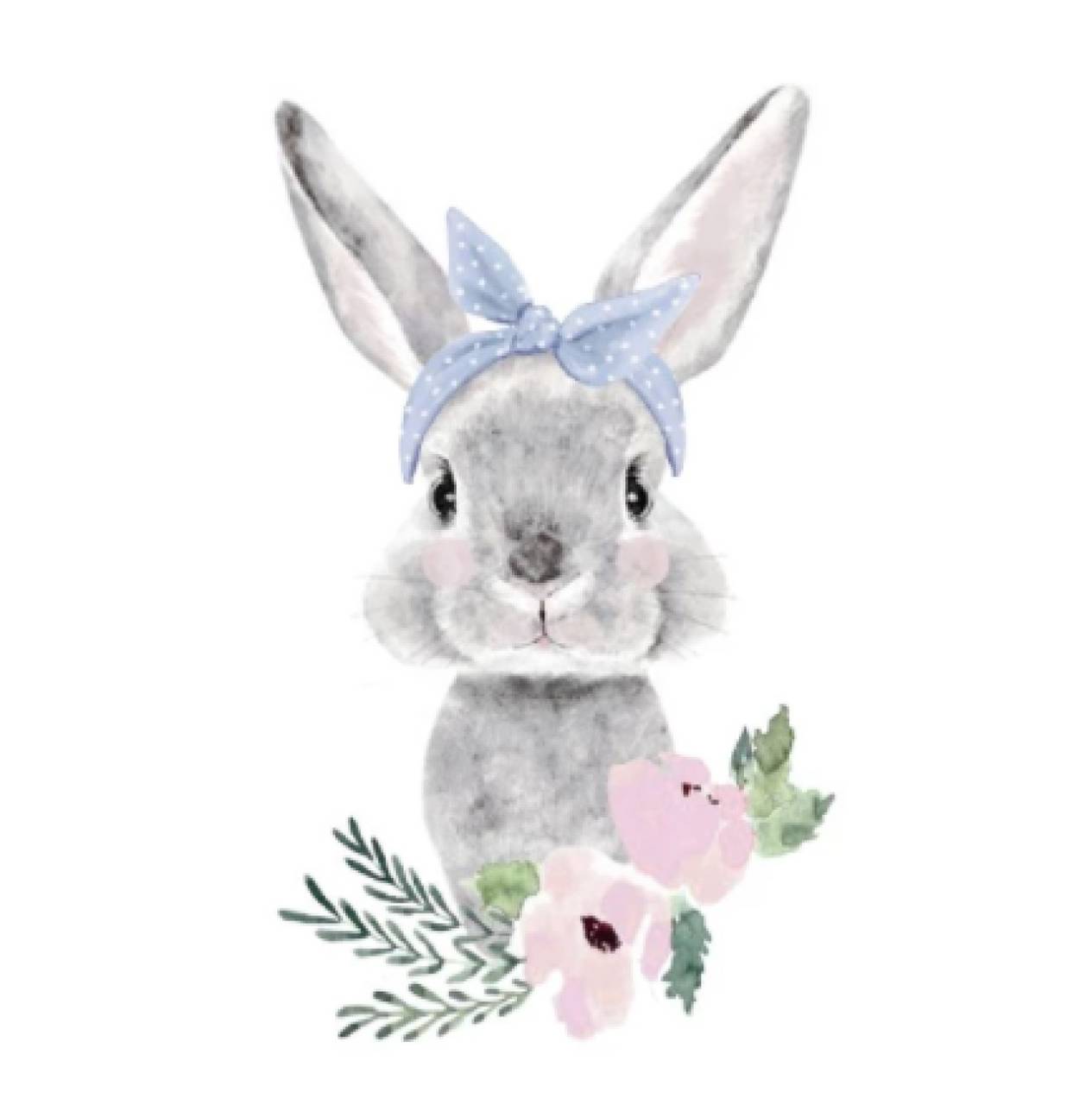 NZ101 Nažehľovačka zajačik 23 x 13 cm