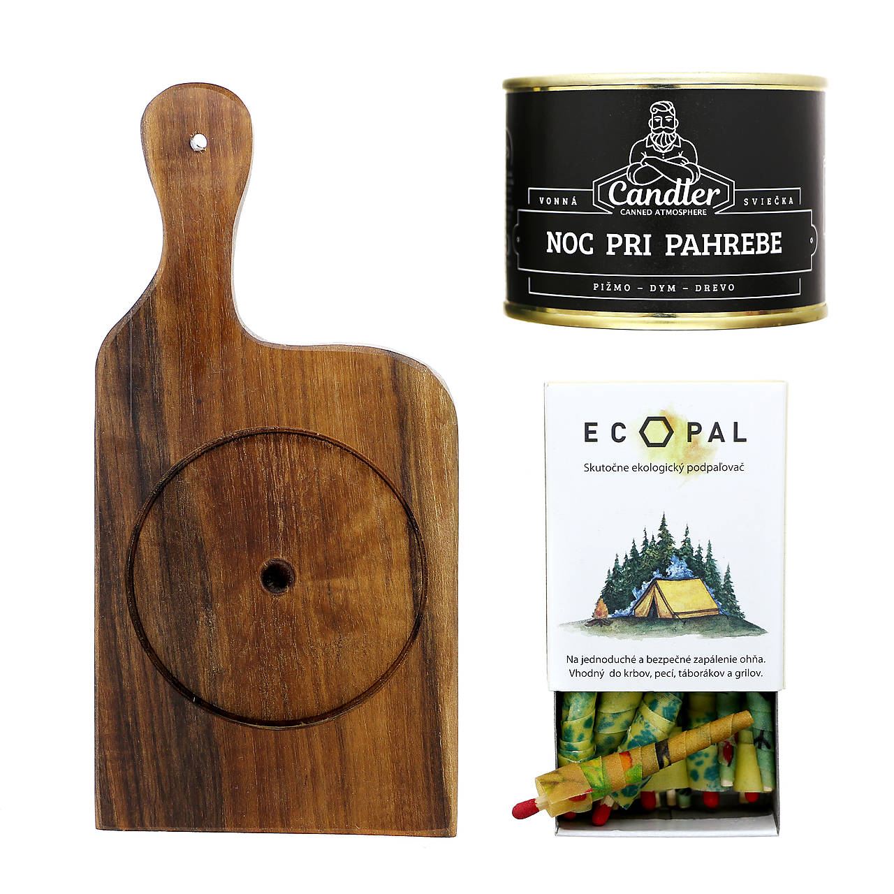 Canbox No.5 - darčekový balíček so sviečkou