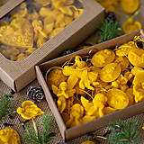 Dekorácie - Vianočné ozdoby zo 100% včelieho vosku v darčekovej krabičke 18ks/36ks (36ks) - 13857179_