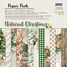 Papier - sada papierov Natural Christmas - 13854571_