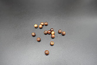Korálky - Drevená korálka 8mm (4f) (2) - 13858328_