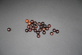 Korálky - Drevená korálka 8mm (4f) (3) - 13858333_