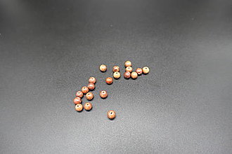 Korálky - Drevená korálka 6mm (4f) - 13858359_