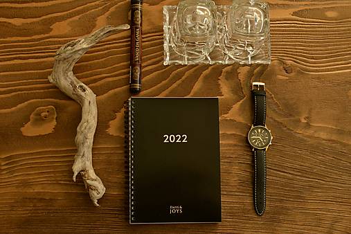  - Plánovací diár 2022 - Noir - 13855851_