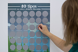 Papiernictvo - Stieracie plagáty: Tipy na výlety s deťmi po Slovensku - 13854508_