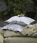 Úžitkový textil - Ľanové obliečky na vankúše - 13857451_