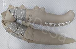 Detský textil - Krokodíl - "mantinel"... - 13862360_