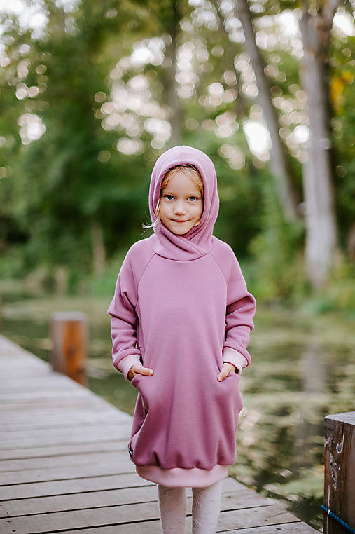 Warmkeeper mikinové šaty (rastúce)