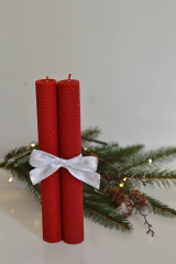 Sviečky - Vianočné sviečky 24 cm - 13866299_