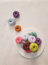 Hračky - Háčkovaný koláčik - donut - 13866064_