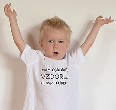 Detské oblečenie - tričko pre obdobie vzdoru - 13870231_
