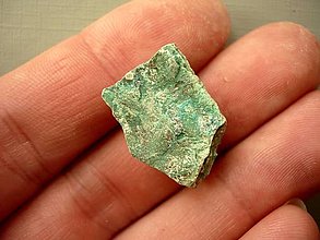 Minerály - Surový - chrysokol s malachitem 23 mm, č.14 - 13868815_