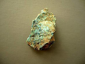 Minerály - Surový - chrysokol s malachitem 37 mm, č.22 - 13869983_