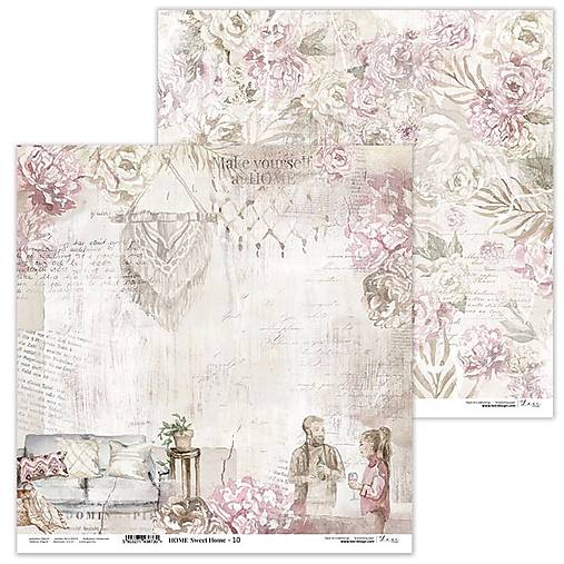 Papier - Scrapbook papier 12x12 Home Sweet Home - 13876899_