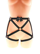 Spodná bielizeň - Women harness, postroj nohavičky elastické sexy bielizeň, dámske páskové nohavičky erotické. - 13878204_