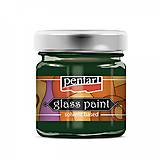 Farba na sklo, nevypaľovacia, 30 ml (zelená)