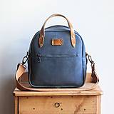 Kabelky - Leather LUSIL bag 3in1 *Blue Dusk* - 13878701_