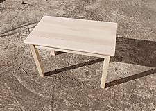 Nábytok - detský stôl + 2 stoličky - 13879879_