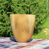 Dekorácie - dubová váza - 13882791_