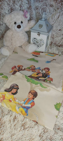 Detský textil - Rozprávkové obliečky do postieľky - 13885020_