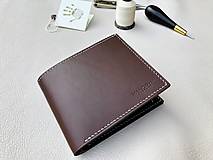 Peňaženky - Pánska kožená peňaženka - Puccini Brown - 13884764_