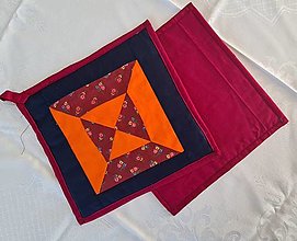 Úžitkový textil - Chňapka patchwork 3 - 13886111_