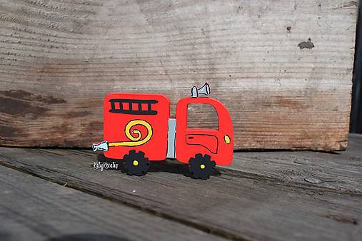 Tabuľky - Hasičské auto - 13888290_