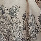 Úžitkový textil - Súprava utierky a chňapky " Divoká ruža " - 13891061_