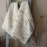 Úžitkový textil - Súprava 2 utierok " Suché steblá tráv II." - 13891387_