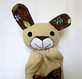 Hračky - Maňuška zajac (Zajačik z Tmavého lesa) - 13888079_