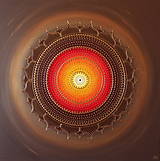 Obrazy - Mandala RELAX 70 x 70 (70 x 70 cm) - 13890714_