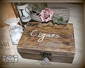 Úložné priestory & Organizácia - Krabica na cigary-rôzne rozmery - 13890623_