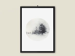 Kresby - Art Print-Forest-Strom - 13890386_