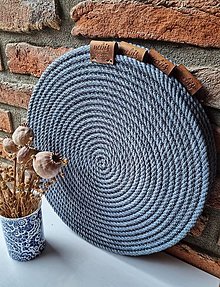 Úžitkový textil - prestieranie - Gray MAX 35cm - 13892214_