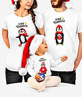 Kolekcia vianočného oblečenia - Tučniaky