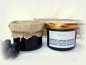 Džemy - Hroznový lekvár - 13894087_