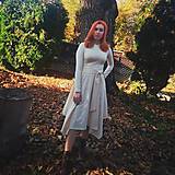 Šaty - Dámske jesenné bavlnené šaty - 13899127_