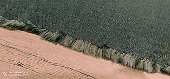 Textil - Kožušina poťahová - So vzorom- cena za 10 centimetrov (Hnedá) - 13895735_
